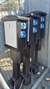 Seijsener aansluitkast SPE4 4CEE 10A met grondsokkel